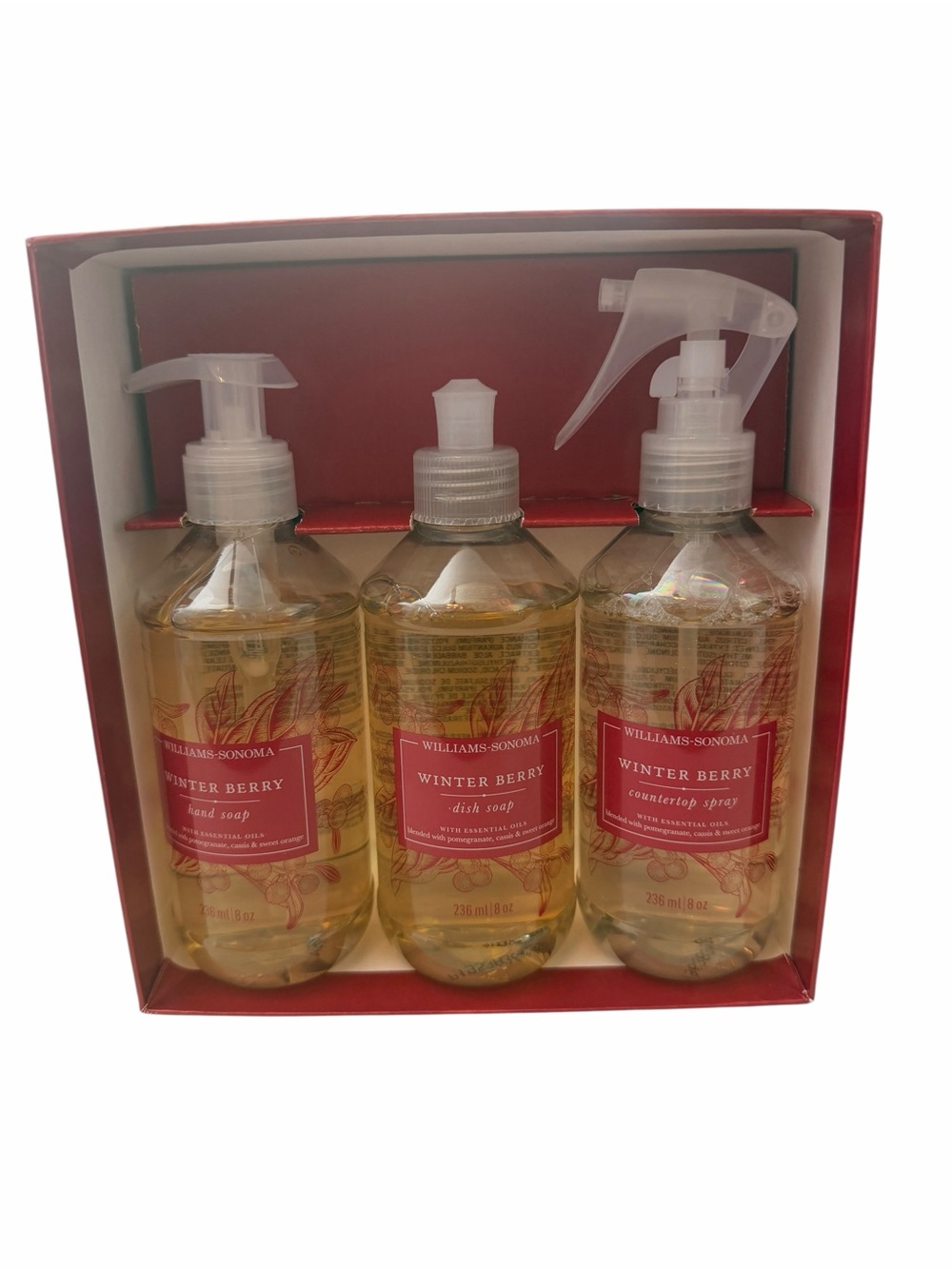 Williams Sonoma Kitchen Essentials Kit Winter Berry